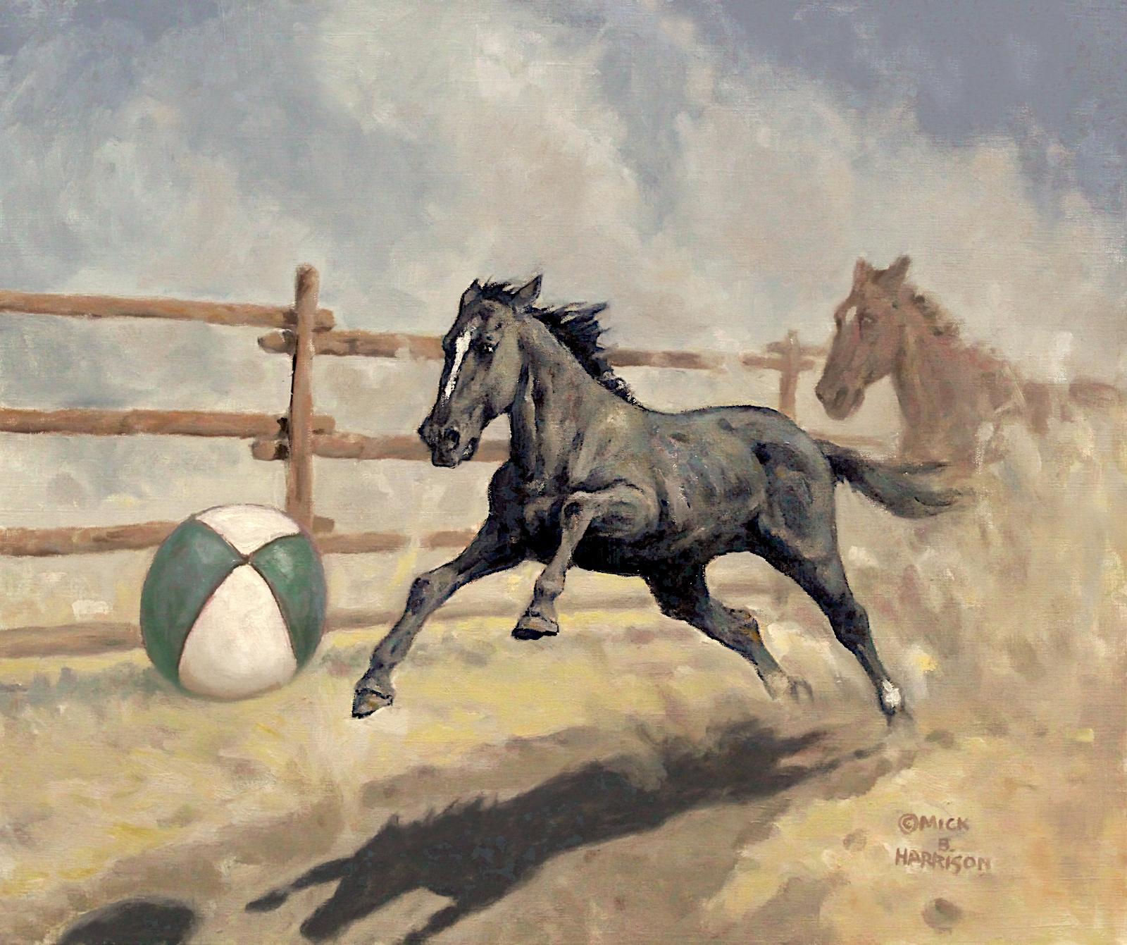 Mick B Harrison Horsin' Around.2