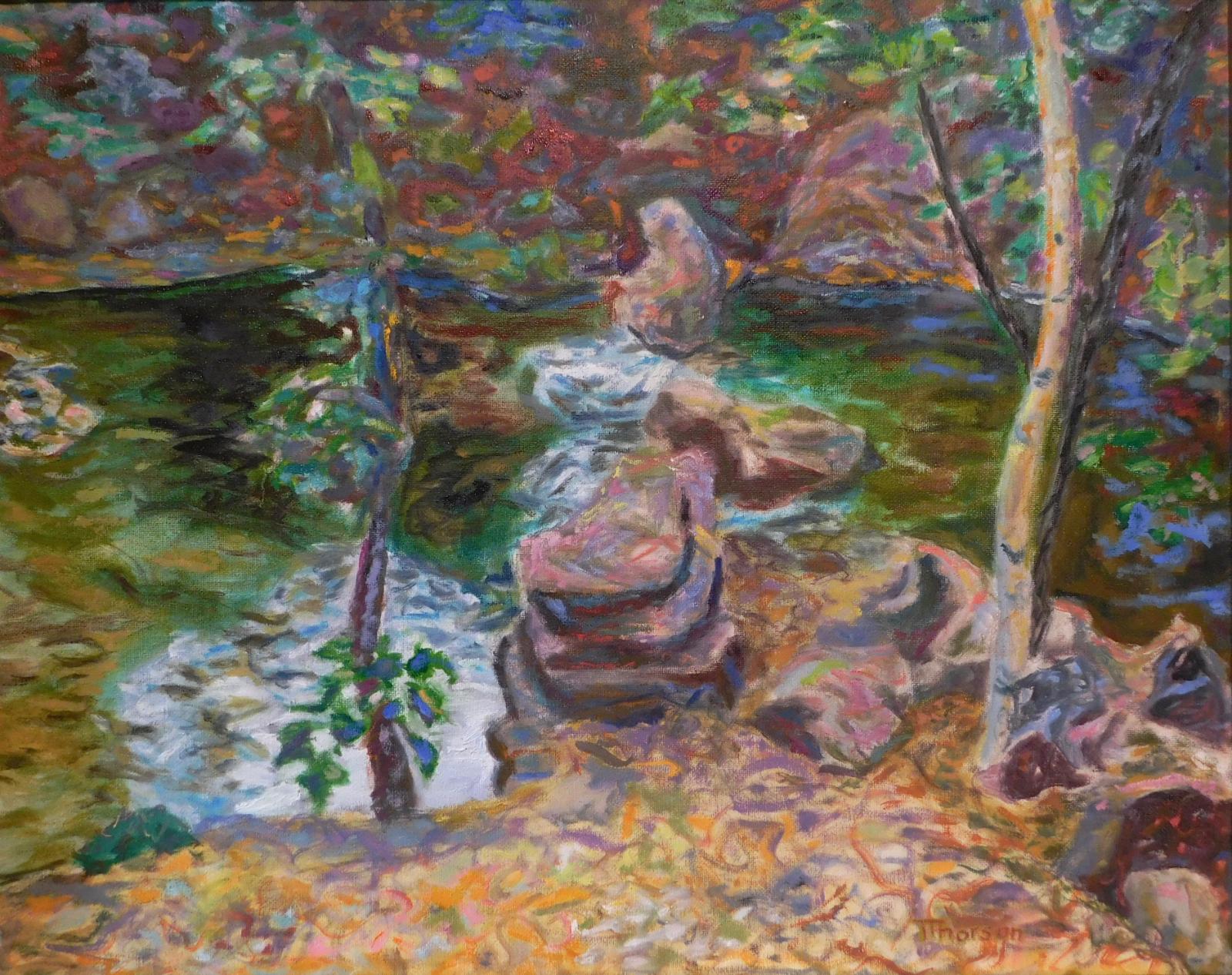 Thomas Thorson.Mid Morning, Little Elk Creek 3
